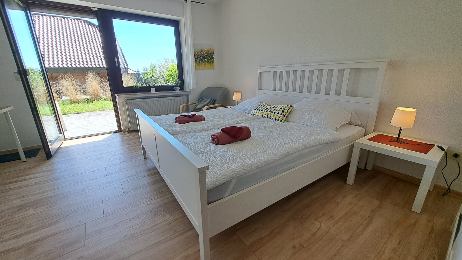 Schlafzimmer 2 — Ferienwohnung Brochterbeck, Teutoburger Wald