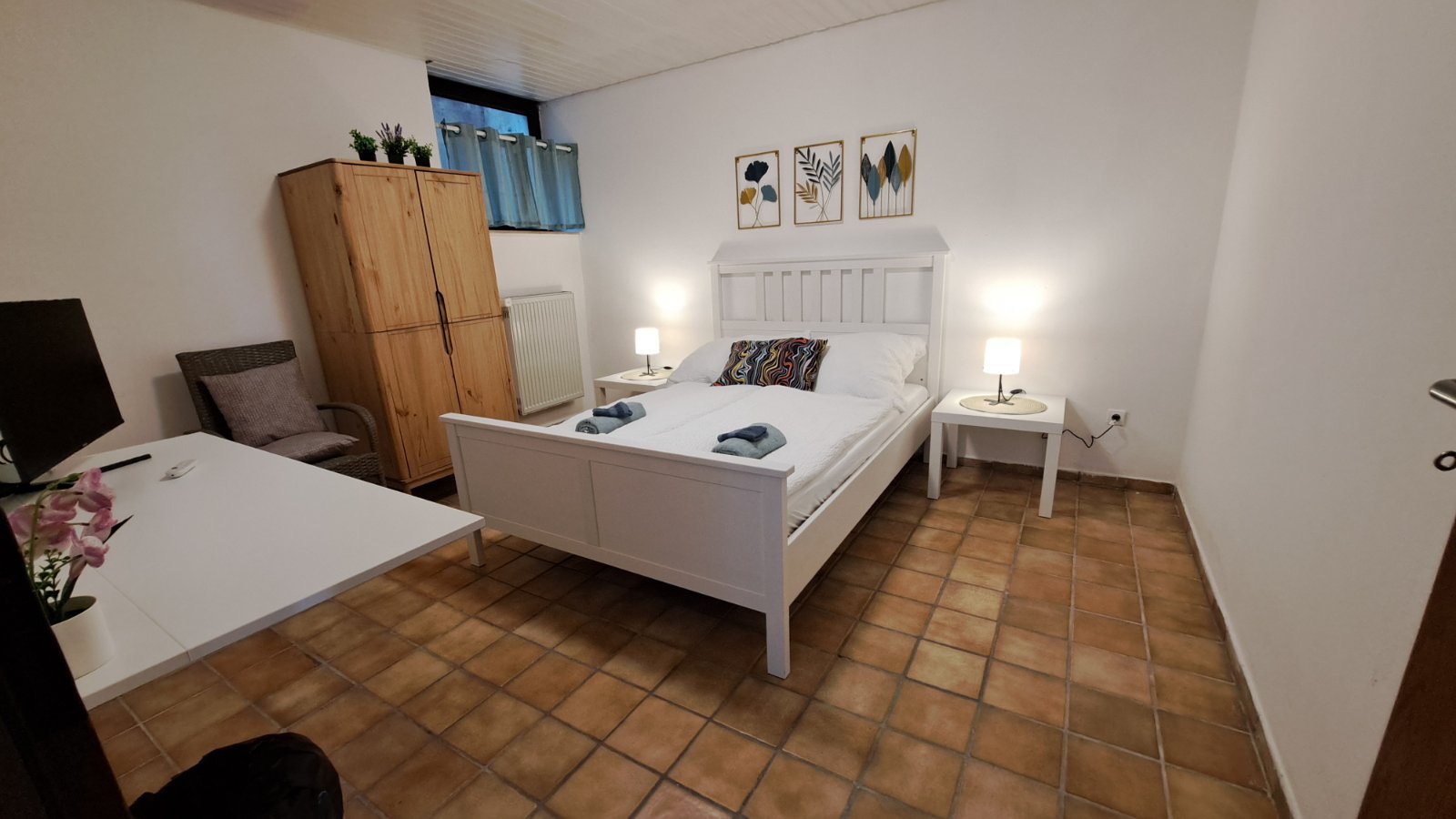 Schlafzimmer 3 — Ferienwohnung Brochterbeck, Teutoburger Wald