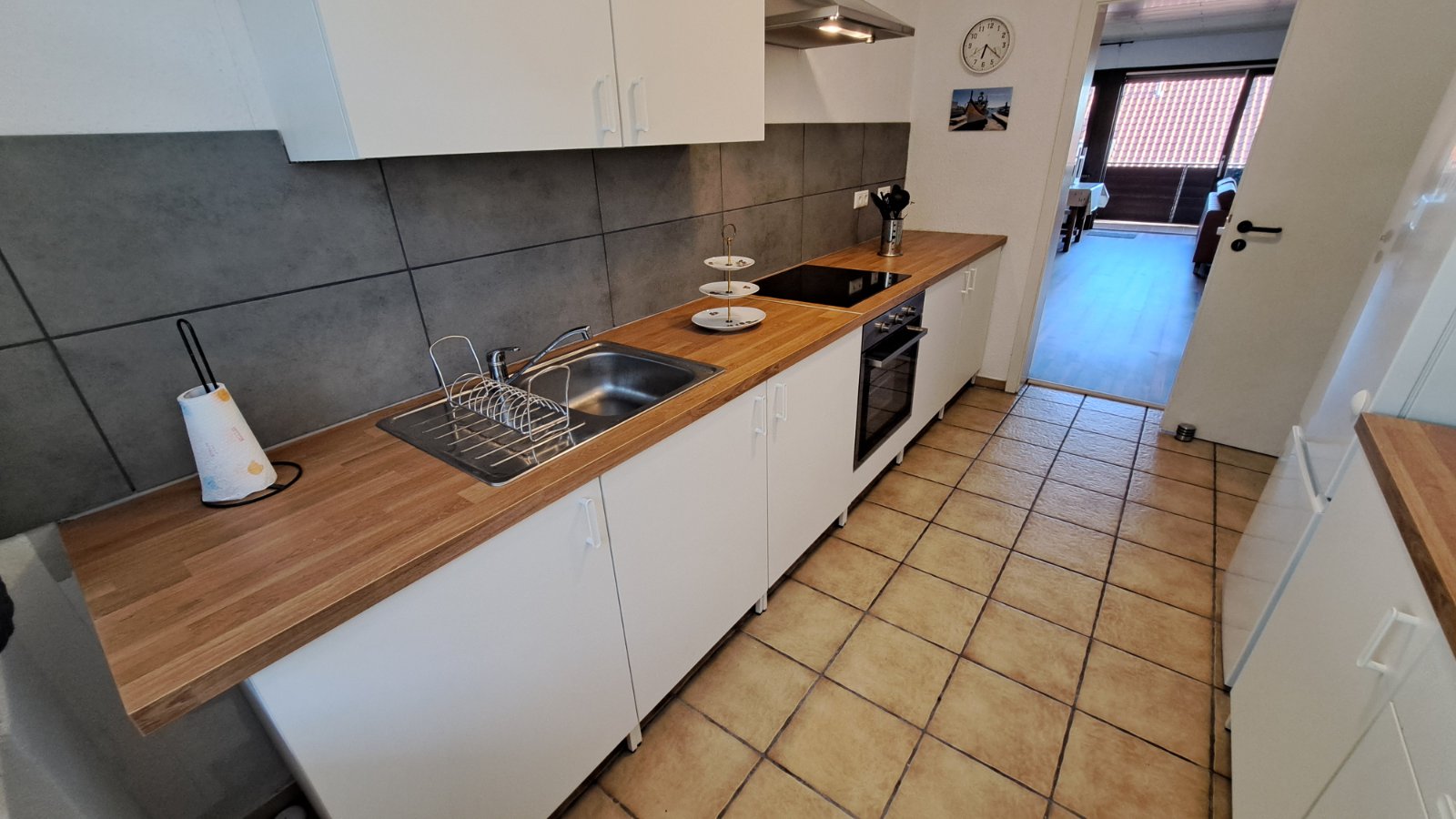 Küche — Ferienwohnung Brochterbeck, Teutoburger Wald