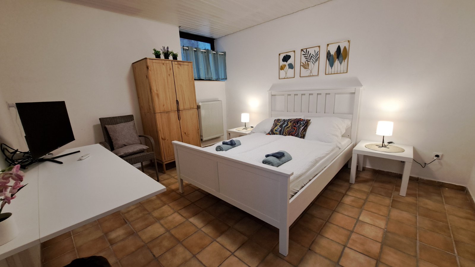 Schlafzimmer 3 — Ferienwohnung Brochterbeck, Teutoburger Wald