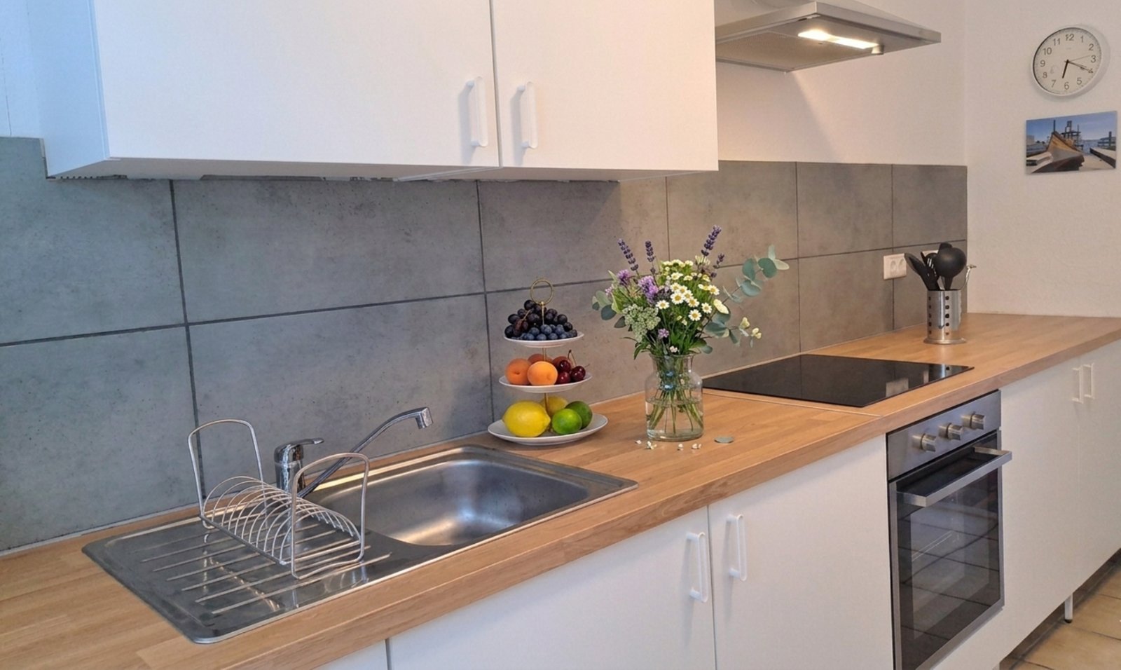 Küche — Ferienwohnung Brochterbeck, Teutoburger Wald