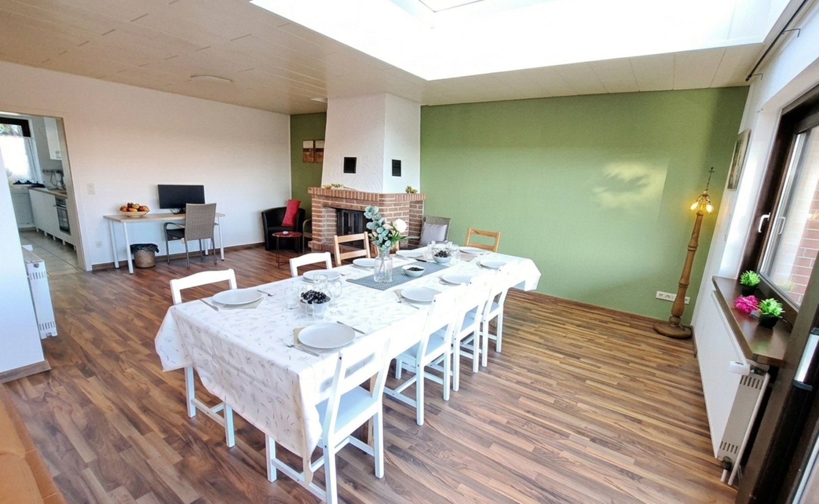 Wohnzimmer — Ferienwohnung Brochterbeck, Teutoburger Wald