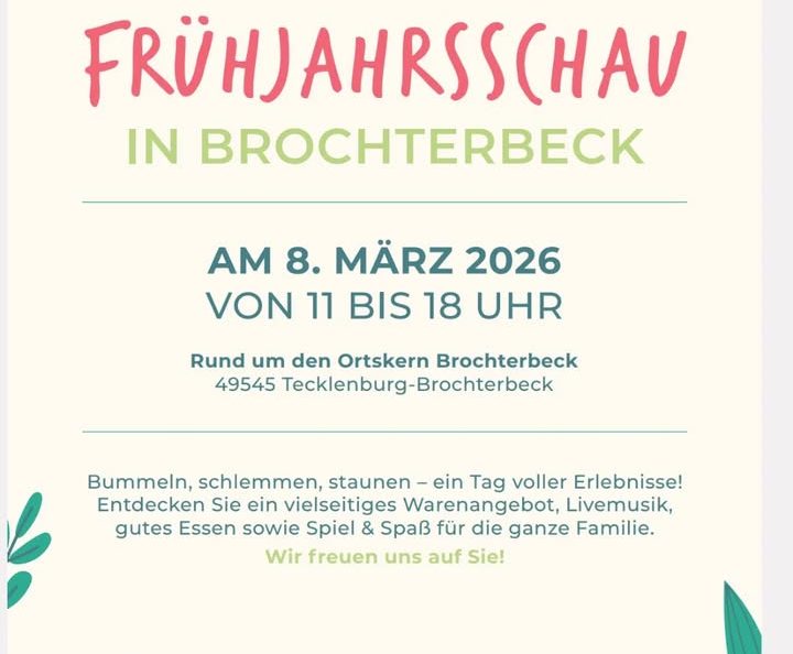 Fruehjahrsschau Brochterbeck